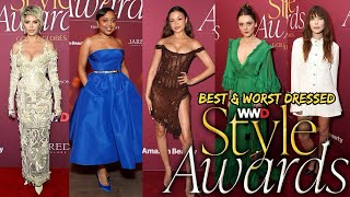 TOP 10 BEST AND WORST DRESSED AT THE WWD STYLE AWARDS 2025!