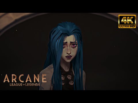 [4K AI] | Arcane Season 2 | There's No Good Version of Me Scene | UPSCALED