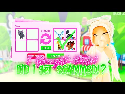 TESTING a ADOPT ME SCAM WEBSITE 🚨😭 || I BOUGHT Pets! 💸 || DID I Get SCAMMED?!