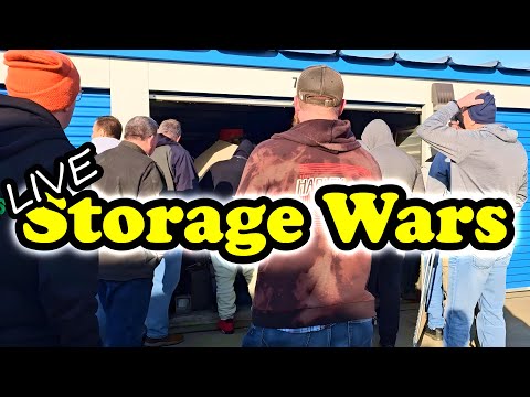 LIVE Abandoned Storage Unit Auction Near Me