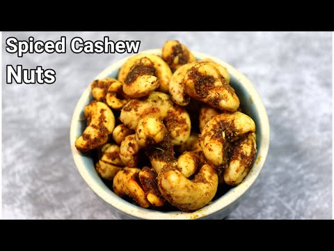 Masala Kaju || Spiced Cashew Nuts || #Shorts #Youtube Shorts