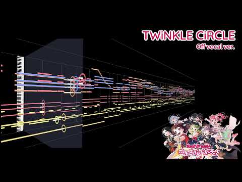 【バンドリ！ガールズバンドパーティー！】「TWiNKLE CiRCLE」を耳コピしてみた（カラオケ）BanG Dream! Girl's Band Party!