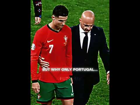 why only Portugal 😢 | #football #ronaldo #edit #cricket #portugal #euro2024