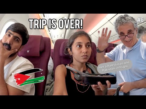 I HAD TO LEAVE JORDAN to go INDIA 🇮🇳 | Qatar Airways #jordan 🇯🇴