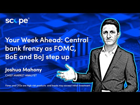 Your Week Ahead: Central bank frenzy as FOMC, BoE and BoJ step up