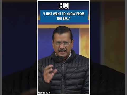 #Shorts | "I just want to know.." | AAP BJP | Arvind Kejriwal | PM Modi | Delhi Assembly Elections