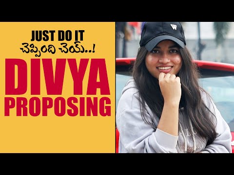 Just Do It | Episode 10 | Divya Proposing | Latest Telugu Pranks | FunPataka