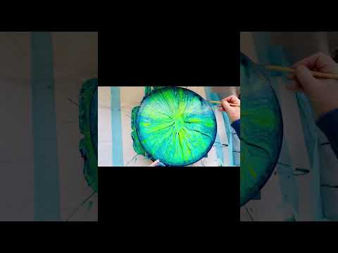 AMAZING EYE PAINTING #shorts #swipetechnique