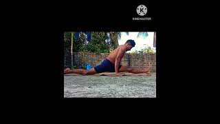 Side Split #yoga #yogashorts #yogalover