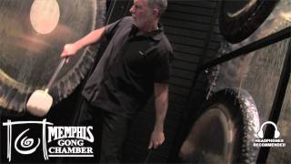 Paiste Gongs at Memphis Gong Chamber with Ed Clift from Paiste America