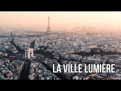 La Ville Lumiere | Paris, France Cinematic Footage | Aerial 4K