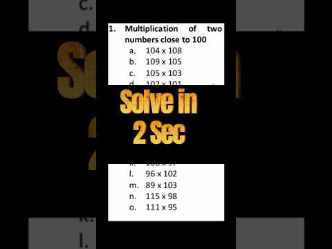 Shortcut tricks #57 multiplications #rrbalp #rrbalp2024 #mathstricks #viral #easymaths #aptitude