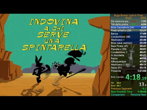 (WR) [1:20:06] Bugs Bunny Lost in Time - Any% Speedrun