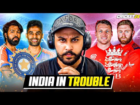 THRILLER 🔥INDIA vs ENGLAND - T20 World Cup 🏆 Semi-Final I Cricket 24