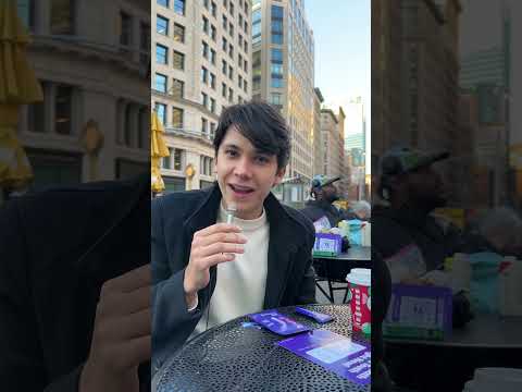 We took to the streets of New York today for samples and taste tests…