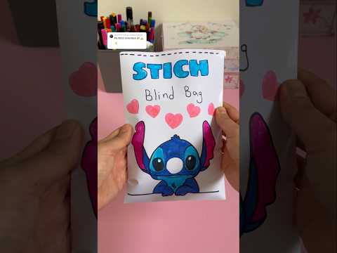 Stich blind bag! #blindbag #papersquishy #blindbagopening #papercraft #craft #diycrafts