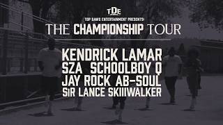 TDE Presents The Championship Tour 2018