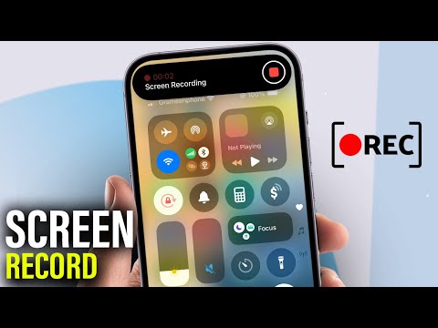 iPhone 16/Pro/Max : How To Screen Record on iPhone 16