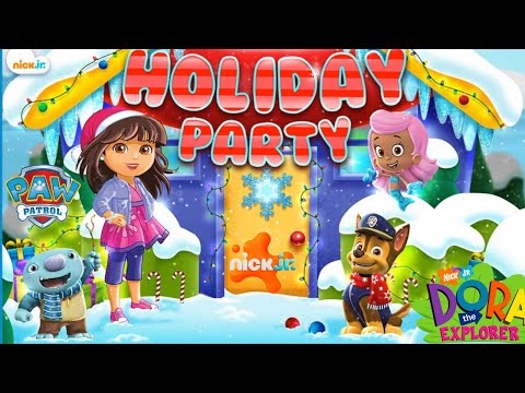 Save the Holiday Party with Dora, Chase, Molly & Wally! Christmas Festival Game From Nick Jr.