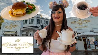 Cake Bake Shop BREAKFAST 🍰 Disney World Boardwalk food review