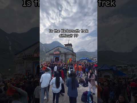 Is The Kedarnath trek difficult #shiv #shorts #youtubeshorts #kedarnath