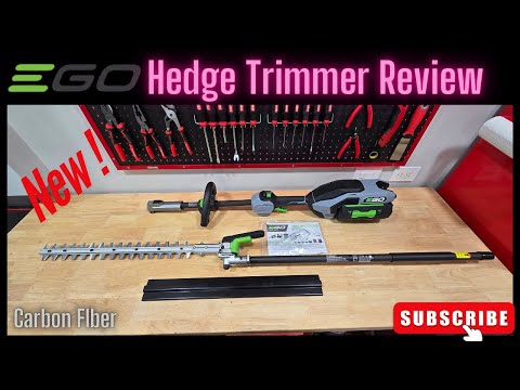 EGO HTA2020 Hedge Trimmer Attachment Carbon Fiber Review Awesome