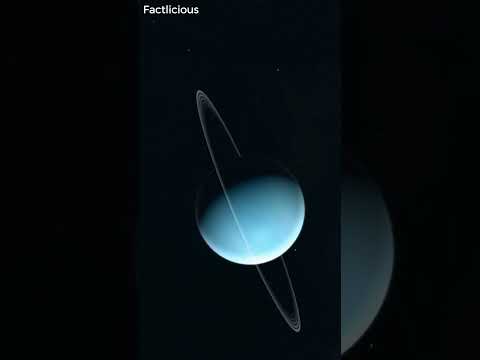 Why uranus is tilted so much unlike other planets #solarsystem #freak #spacefacts