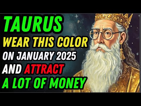 TAURUS ♉: Wear This Color on JANUARY 2025 and Attract Lots of MONEY in 2025