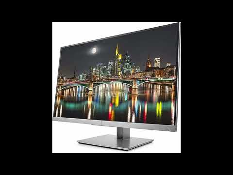 HP Business EliteDisplay E273 27" Full HD LED-Lit Monitor 2-Pack, Black/Silver, Ideal for Office