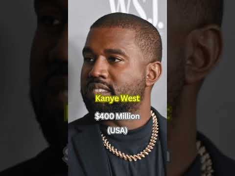 Richest Rappers In The World 2023 #rapper #2023 #top10 #shortsvideo #shortsfeed #world