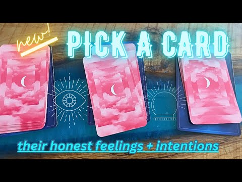 Their intentions 🤔 honest look at where they’re at 🔮 PICK A CARD psychic tarot