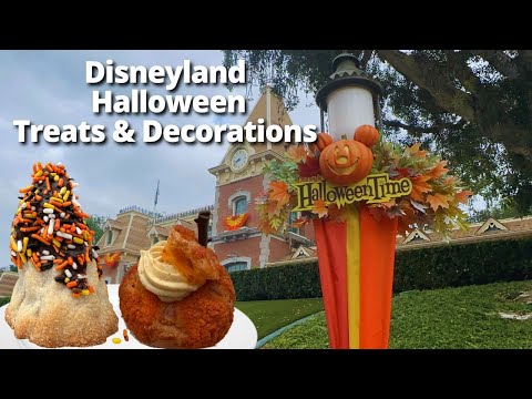 Disneyland Halloween Treats & Decorations | Halloween Screams Fireworks Show