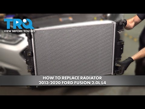 How to Replace Radiator 2013-2020 Ford Fusion 2.0L L4