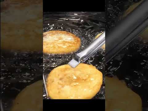 계란 후라이 호떡 부평깡통시장 / fried egg pancake, hotteok / korean street food #shorts