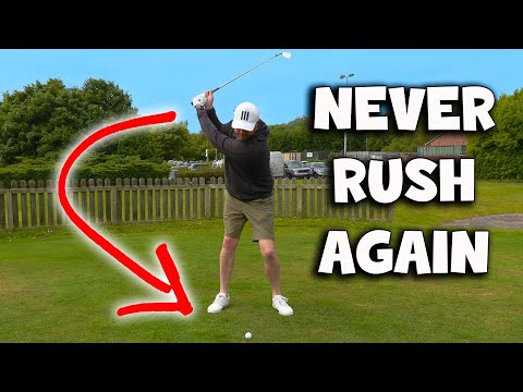 NEVER Rush Your Golf Swing Again