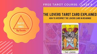 What does The Lovers Tarot Card mean #freetarot #learntarot #easytarot #theloverstarotcardmeaning