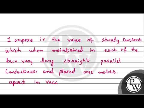 Boards|Physics|12|Moving Charges and Magnetism|Force Between Two Parallel Currents....