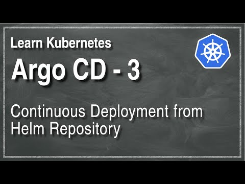 [ Kube 85.3 ] Argo CD Continuous Deployment from Helm Repo