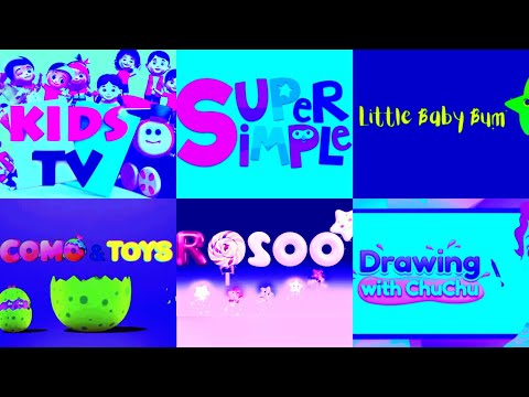 Best logo compilation Effects: Kids tv, super simple songs, little baby bum Chu Chu Tv logo Effects