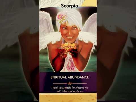 Scorpio / You are being supported in all areas of your life #angeltarotcards #scorpio