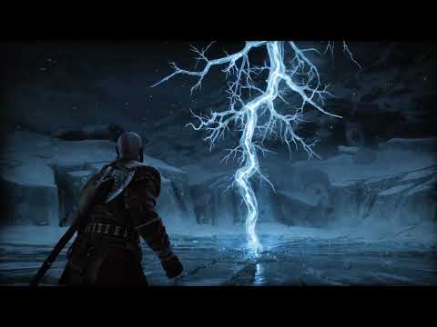 God Of War Ragnarök - Thor's Lightning Tree Ambiance (crackling, ice, wind)