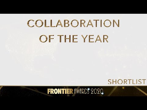 2020 Frontier Awards shortlist - Collaboration of the Year