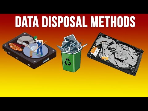 Secure Computer Data Disposal Methods