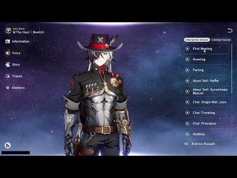 BOOTHILL ALL VOICE LINES (ENGLISH)