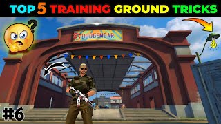 TOP 7 HIDDEN PLACES IN TRAINING GROUND FREE FIRE |2024 HIDDEN PLACES IN FREE FIRE. #trainningground