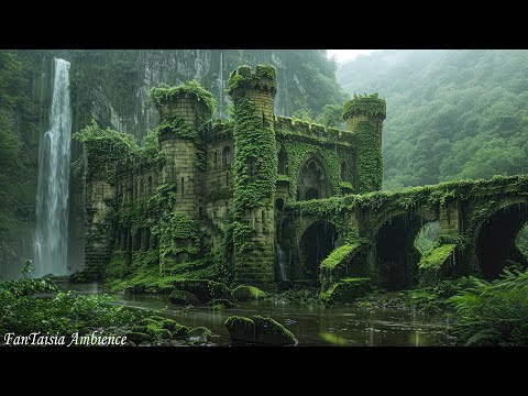 Abandoned, Wild, and Mysterious Medieval Castle | Celtic Music for Sleep and Relaxation