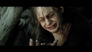 Smeagol transforms into Gollum (The Lord of the Rings- The Return of the King)