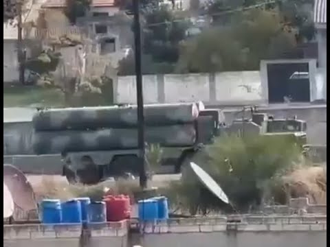 Russian S-400 and TOR SAM Batteries LEAVE Masyaf Near Hama to Port Latakia!