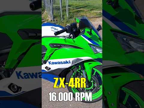 16.000 RPM KAWASAKI NINJA ZX-4RR #kawasaki #zx4rr #exhaustnote #bikelife #motorcycle #ninja