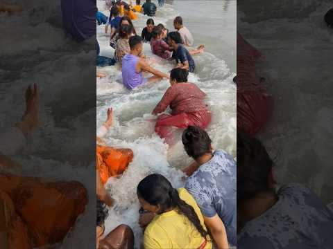 Digha Sundari Pushpa2 Dheu 💥🌊 #beach #waves #shorts